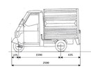 Piaggio Ape 50 Van Food Truck Pizza Truck - 13