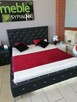 HIT Pikowane łóżko CARO 160x200 +materac i stelaż. Kolory ! - 3