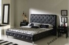 HIT Pikowane łóżko CARO 160x200 +materac i stelaż. Kolory ! - 2