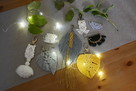 Makrama, lampion, ręcznie robiona, boho styl - 8
