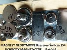 Magnes Magnesy NEODYMOWE uchwyty magnetyczne Bać-Vol Rzeszów - 4