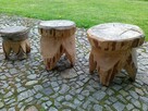 Ręcznie robione ławki stoły z drewna oryginalne - 8