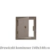 Drzwiczki kominowe rewizyjne 140x140 Nierdzewne - 2