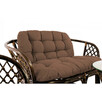 Zestaw mebli rattanowych BAHAMA Brown Brązowy, Biały, Nowy - 2
