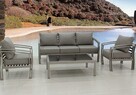 Zestaw mebli ogrodowych MAGNOLIA z technorattanu i aluminium - 2