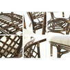Zestaw mebli rattanowych BAHAMA Brown Brązowy, Biały, Nowy - 3