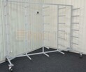Regał Wspornikowy Mobilny Stojak Wózek Półki Magazyn Towar - 8