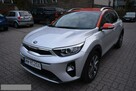 Kia Stonic 1.4 DOHC 100KM, AUTOMAT, L+STY, 11 tys km, JAK NOWY 2019! - 1
