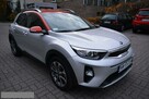 Kia Stonic 1.4 DOHC 100KM, AUTOMAT, L+STY, 11 tys km, JAK NOWY 2019! - 2