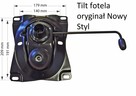 Kółko duże miękkie do foteli i krzeseł biurowych fi 11 - 9