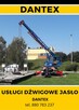 usługi dźwigiem Sanok , Brzozów , Lesko dźwigi DANTEX - 2
