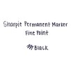 Marker permanentny Sharpie Fine czarny - 5