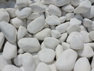 Kamień Biały Otoczak Thasos Grecki Śnieżnobiały do ogrodu