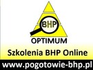 Pogotowie BHP/ Szkolenia BHP Online - 2