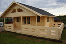 DREWNIANY DOMEK LETNISKOWY SARA 46 + 22 M2 - 9