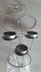 Świecznik metalowy Anioł na 3 tealight podgrzewacze - 3