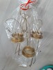 Świecznik metalowy Anioł na 3 tealight podgrzewacze - 2