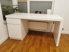 Biurko białe Malm Ikea - 11