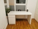 Biurko białe Malm Ikea - 10