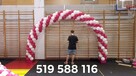 Weselna brama z balonów girlandy z balonów dekoracje z balon - 3