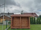 Domek narzędziowy 2 x 3m + drewutnia 1,1 x 3m - 4