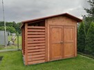 Domek narzędziowy 2 x 3m + drewutnia 1,1 x 3m - 2