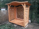 Drewutnia 2 x 1,1m z dachem falowym - 7
