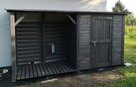 Drewutnia 2 x 1,1m + domek narzędziowy 2 x 1,1m dach prosty - 3