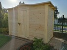 Domek narzędziowy poszerzany 3,14 x 1,5m z dachem falowym - 4