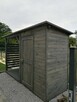 Drewutnia 2 x 1,1m + domek narzędziowy 2 x 1,1m dach prosty - 5