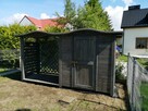 Drewutnia fala 1,9 x 1,1m + domek narzędziowy fala 2 x 1,1m - 6