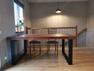 Stół loftowy, industrialny, rustykalny - 4