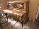 Pianino damskie z 1900r.mebel piękny, orzech kaukaski-LONDON - 3