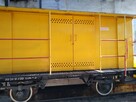 Przyczepa, wózek kolejowy PWM-10 do koparki dwudrożnej - 1