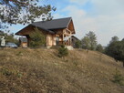 Dom z bali , w przepięknej scenerii mazowieckiego krajobrazu