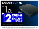 Telewizja Canal+ przez internet lub satelitarna z boxem 4k - 1
