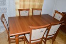 ZESTAW Stół Kent z 6 krzesłami Kent BRW cena za całość - 1
