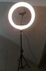 LAMPA LED RING 30CM 12 150W nowy ! - 5