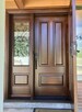 Drewniane drzwi zewnętrzne do domu od producenta Dowóz GRATIS - 4