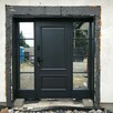 Drewniane drzwi zewnętrzne na wymiar od PRODUCENTA - 1