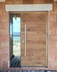 Drewniane drzwi zewnętrzne wejściowe od producenta - 4