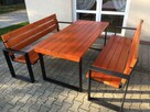 Nowy solidny komplet ogrodowy MODERNO 160 cm - 3