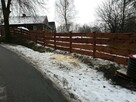 Ogrodzenie drewniane typu ranczo padok - 4
