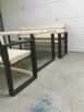 komplet ogrodowy nowy solidny MODERNO surowy 160 cm - 6
