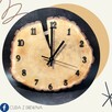 Drewniany zegar, pełna personalizacja 30,40 cm! - 6