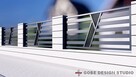 brama ogrodzenie balustrada balkon płot panel palisada Gobe - 7