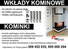 Wkłady kominowe - frezowanie kominów, kominki, klimatyzacja