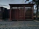 Drewutnia poszerzana 3,14 x 0,8m z dachem prostym jednospado - 2