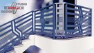 balustrady ogrodzenia bramy wjadowe metalowe przęsło panel - 5