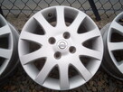 4 felgi aluminiowe 16 cali, rozstaw śrub 4x114,3 - 5